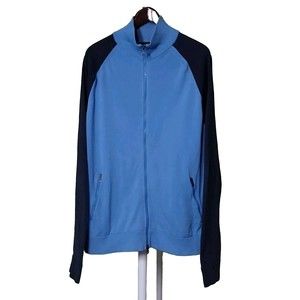 Vintage Banana Republic Men XL Sweatshirt Blue Athletic Lounge Leisure Dad Comfy